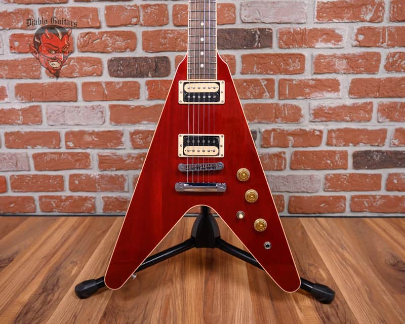 Gibson Flying V 2016 Pro T Wine Red w/Hard Shell Case