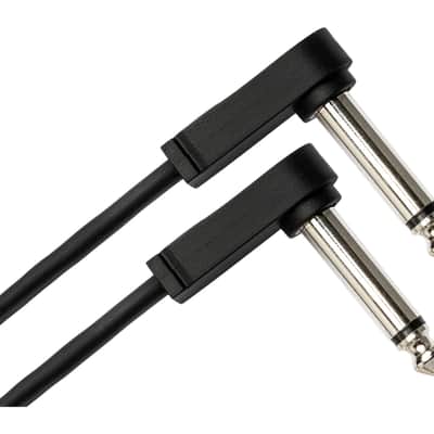 Hosa CFP-118 Flat Guitar Patch Cable - 18IN image 4