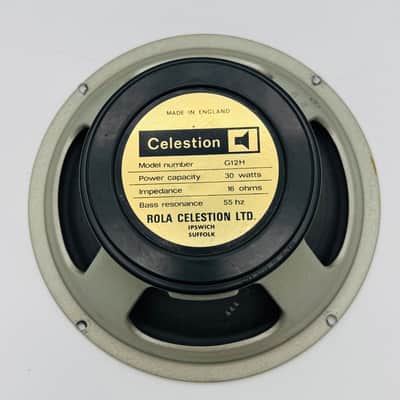 PAIR of Celestion G12H Blackback Speakers 70’s image 2