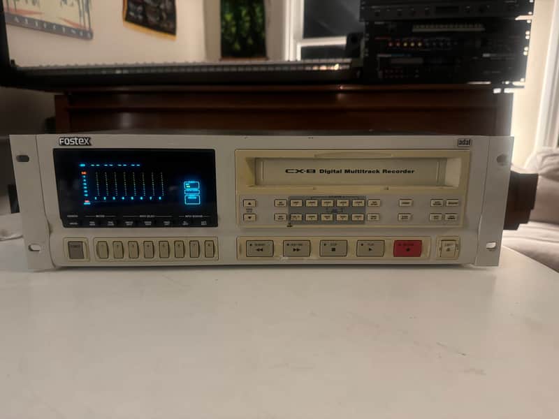 Fostex CX-8 Digital Multitrack Recorder / ADAT unit image 1