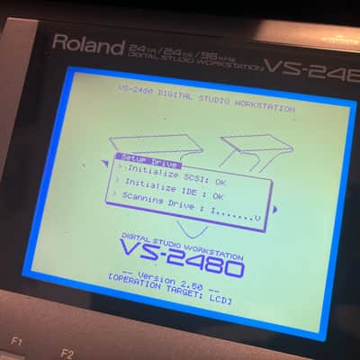 LOADED Roland VS-2480HD 120 gb drive, 4x VS8F-2 effects FX Great shape vs 2480 image 9