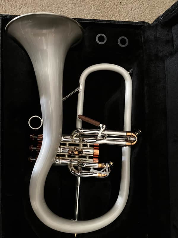 Carol Brass CFL-9990 Flugelhorn Euro Bell Satin & Combo Finishes "Angel Horn" image 1