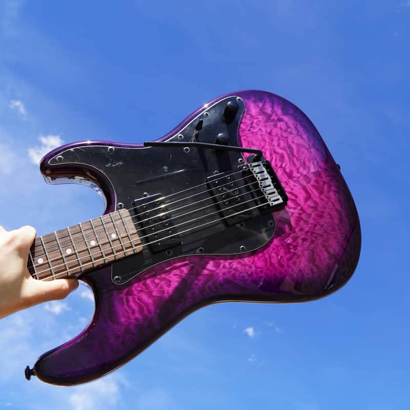 Schecter Diamond Series エレキギター パープル Schecter DIAMOND SERIES Traditional Pro - Transparent Purple | Reverb