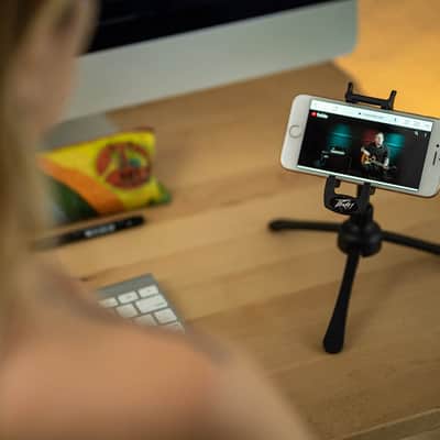 Peavey Smartphone Desktop Tripod Stand image 4