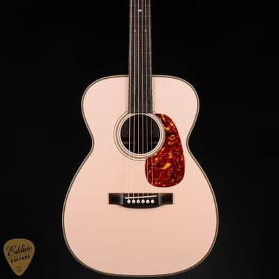 Atkin OO37 Custom - Baked Sitka Spruce & Indian Rosewood - Powder Pink image 2