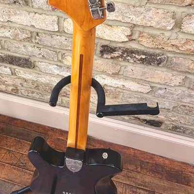 Fender '72 Telecaster Deluxe (Mexico) - Black - Refinished Worn Nitrocellulose Relic image 6