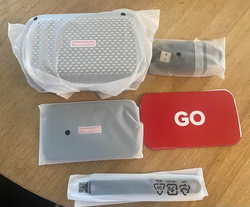 Brand New - Positive Grid Spark GO Wireless Digital Modeling Guitar Practice Amp image 1