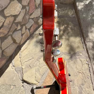 Epiphone Ltd. Ed. Casino - Rare GLOSS Sunrise Orange (2018 Qingdao) w/ Hard Case image 14