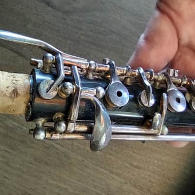 Selmer Signet Oboe 1970s PROJECT Silver Keys Case image 4