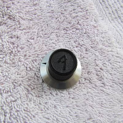 Vintage Fender Amp Knob Un-Numbered Fender Skirt Knob From 68-69 Era Cool Vintage Fender Amp Knob image 1