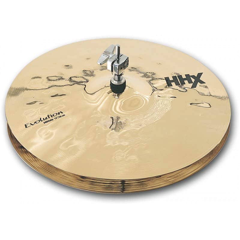 Sabian HHX Evolution Series Hi Hats 14 Inches - 11402XEB image 1