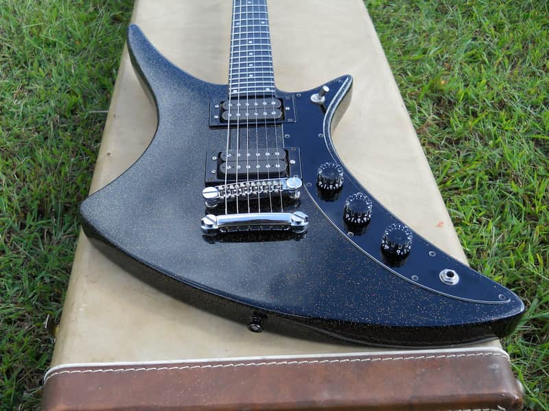 Early 80's Guild X-79, Original, Beautiful Black Metallac, Great Cond, OHSC! image 1