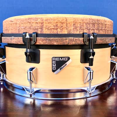 Remo Mondo Snare Drum Natural 14" x 7,5" RARE Acousticon image 1