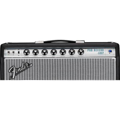 Fender '68 Custom Pro Reverb 1x12" 40 Watt Tube Guitar Combo Amplifier image 4