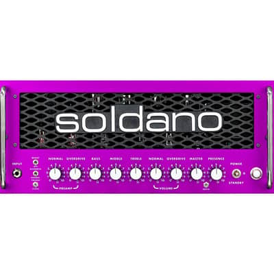 Soldano SLO-100R Super Lead Overdrive 100-Watt Rackmount Tube Head image 1