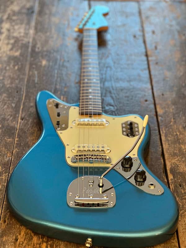 Fender Japan Limited Edition Traditional 60's Jaguar FSR Lake Placid Blue MIJ Unplayed w/ Softcase & Docs