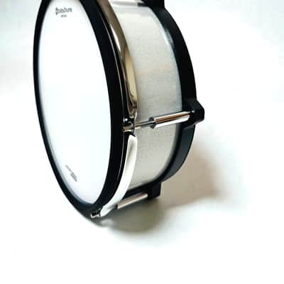 Dolby 12” Electronic White Silver TOM or SNARE w 6 Triggers for Roland Alesis Drum HX image 4