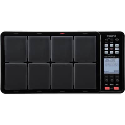 Roland OCTAPAD SPD-30 Black - Roland APC-33 - Pyle Heavy Duty Mic Stand - Drum Stick image 3