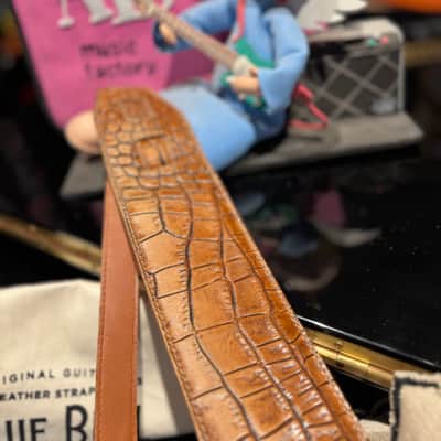 Blue Bell Straps Johnston OLD CAIMAN  Relic  Mid Brown image 8