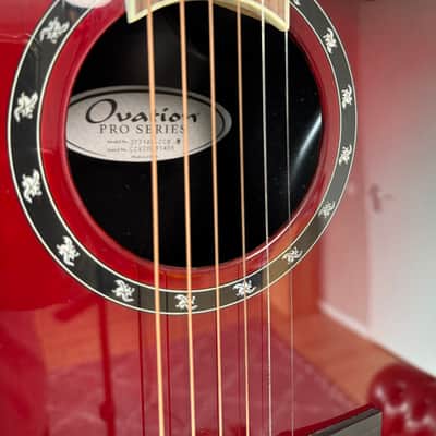 Ovation 2771AX Standard Balladeer 2010s - Cherry Burst image 4