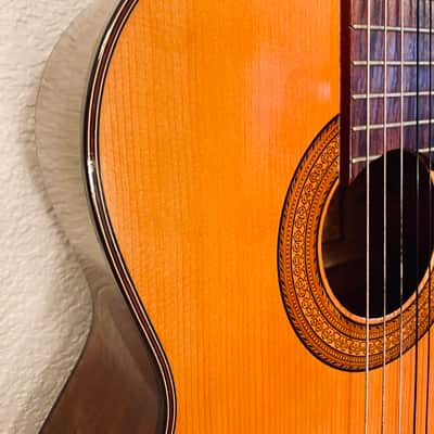 Estrella Classical Acoustic Guitar Made In Japan Matsumoku 1970’s - Natural image 8