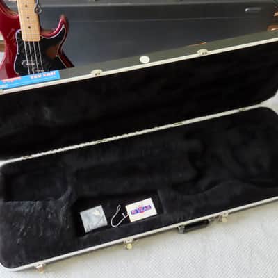 G&L Series SB-2 Bass with Maple Fretboard Mid 1995 - Fullerton Red image 11