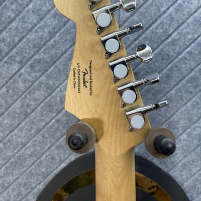 Fender Squier Debut Series "Amazon" Stratocaster Satin Black SkunkWerx In USA Fret Polish and Setup image 14