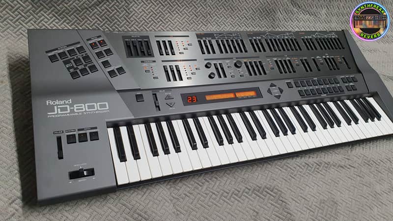 Roland JD-800 *LEGEND* 61-Key Programmable Synthesizer ✅RARE from ´90s✅CARBON✅ Checked & Cleaned ✅ NO Redglue✅ image 1