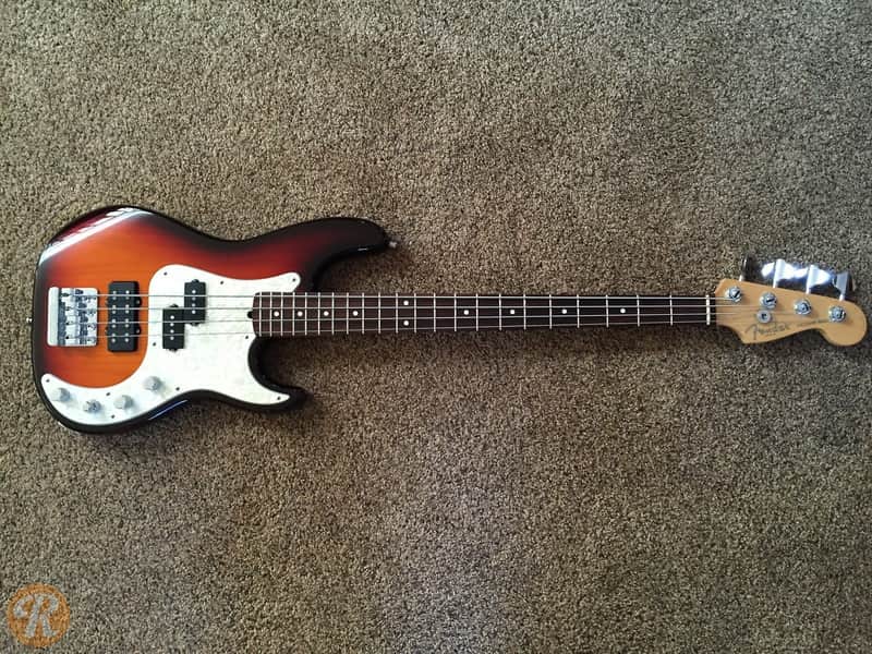 Fender 50th Anniversary American Deluxe Jazz Bass Sunburst 1996