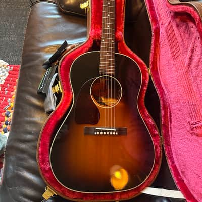 Gibson '50s LG-2 Original 2019 - Present - Vintage Sunburst Left Handed image 11