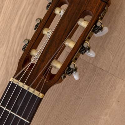 1979 Ryoji Matsuoka M30 Vintage Classical Guitar Cedar Top w/ Case, Japan image 4