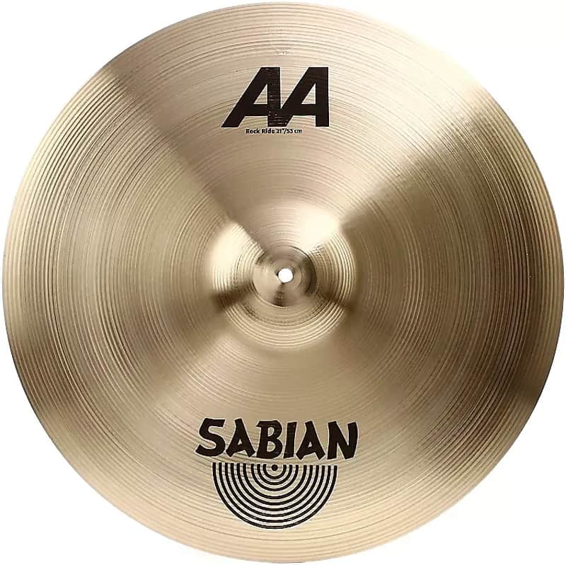 Sabian 21" AA Rock Ride Cymbal 2006 - 2018 image 1