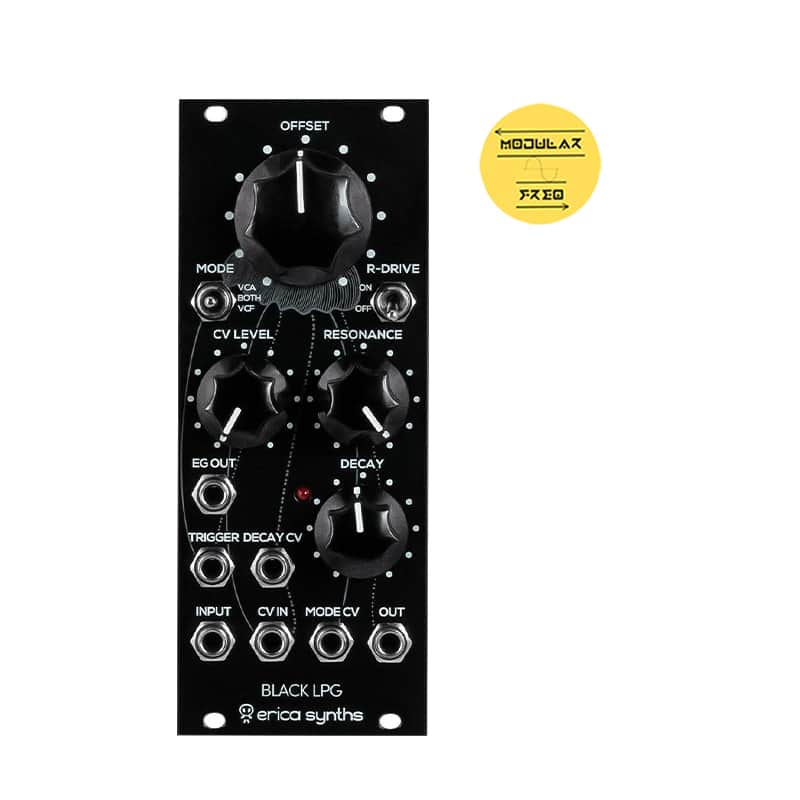 Erica Synths Black LPG Low Pass Gate image 1