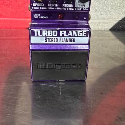 DigiTech Turbo Flange Stereo Flanger 2000s - Purple Sparkle image 1