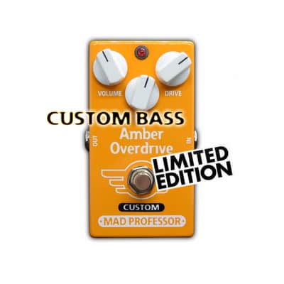 Mad Professor Custom Amber Overdrive for Bass Limited Edition image 1