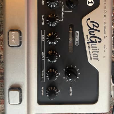 BluGuitar Amp1 100-Watt Nanotube Pedalboard Guitar Amp 2010s - Silver image 2