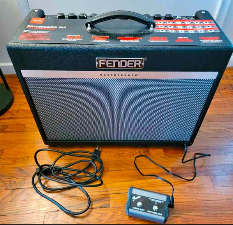 Fender Bassbreaker 30R 2-Channel 30-Watt 1x12" Guitar Combo 2016 - 2024 - Gray Tweed