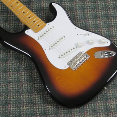 2024 Fender American Vintage II 70th Anniversary 1954 Stratocaster Two-Tone Sunburst! w/OHSC&COA image 1