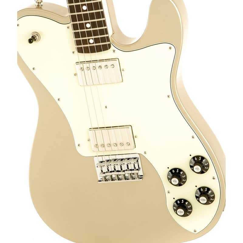 Fender Chris Shiflett Signature Telecaster Deluxe Rosewood Fingerboard - Shoreline Gold image 1