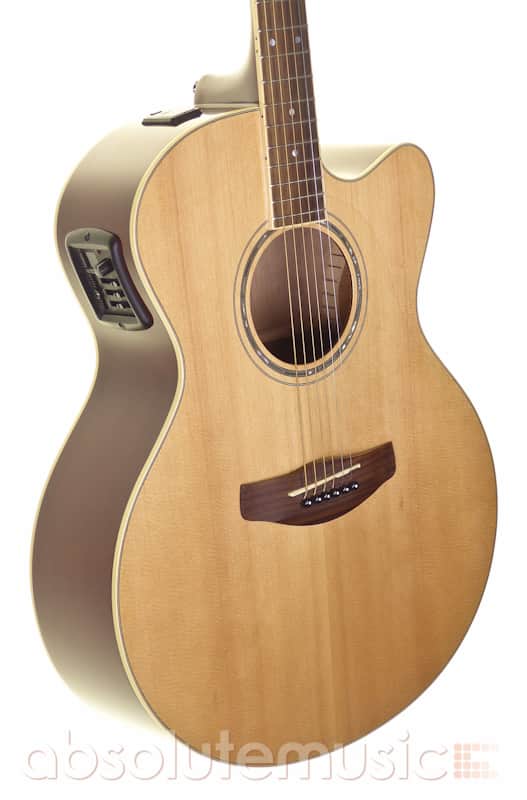 Yamaha CPX500 NT Electro Acoustic Guitar, Natural with Case | Reverb