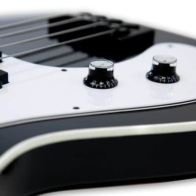 First Act Custom Shop Tugger Black/White (Rickenbacker / Mosrite) image 8