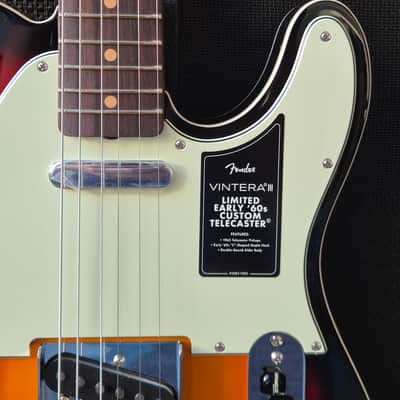 Fender Vintera III Limited Edition Early '60s Telecaster 2026 - 3-Color Sunburst image 6