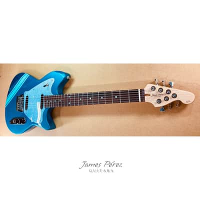 NEW! Sale Priced X-1 Handmade in the U.S.A. by Me @ James Perez Guitars - 2026 - Blue image 7