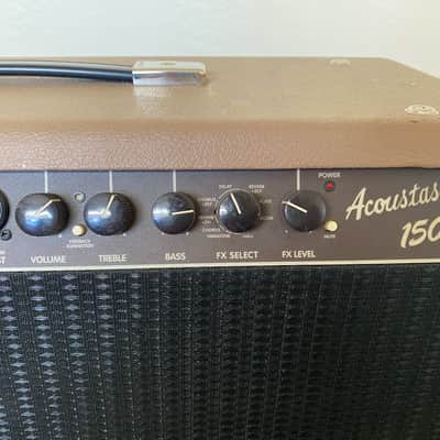 Fender Acoustasonic 150 2-Channel 150-Watt 2x8" Acoustic Guitar Amp 2011 - 2016 - Brown image 3