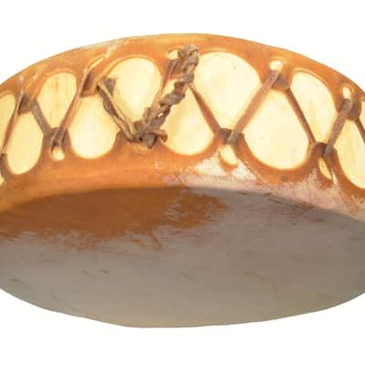 American Native Hand Drum 15 x 4 Hand Drum Owned & Used by Neal Smith (Alice Cooper Group) A - Used image 6