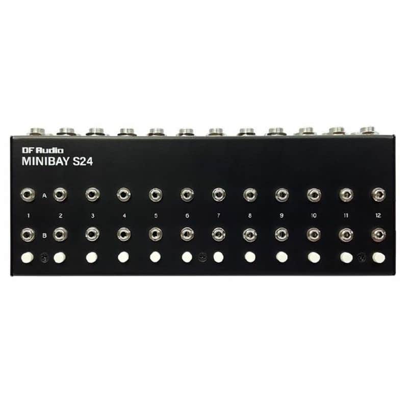 DF Audio MINIBAY S24 24-Point TRS Audio Patchbay image 1