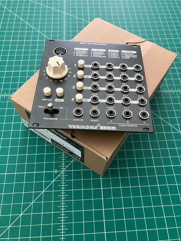 Vermona qMI 2 Quad MIDI Interface Eurorack Module image 1