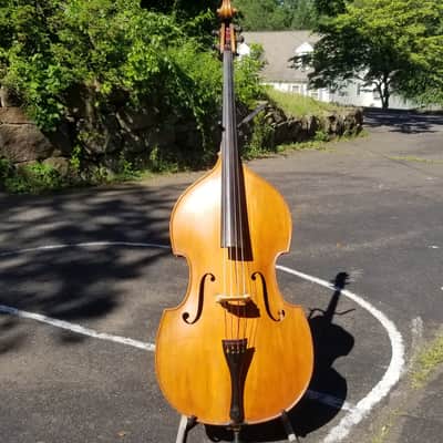 Wurlitzer / Josef Novotny Czech Flatback Upright Bass -1927 fully restored Price Drop image 1