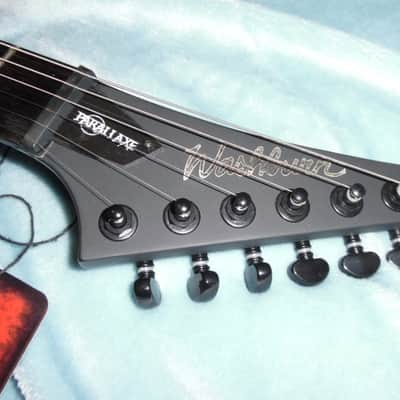 Washburn Parallaxe -Guitars4cancer- PXS Reverse headstock 14 Charcoal Flat Buzz Feiten tuning system image 11