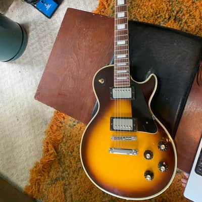 Memphis Les Paul copy 70’s Tobacco burst image 1